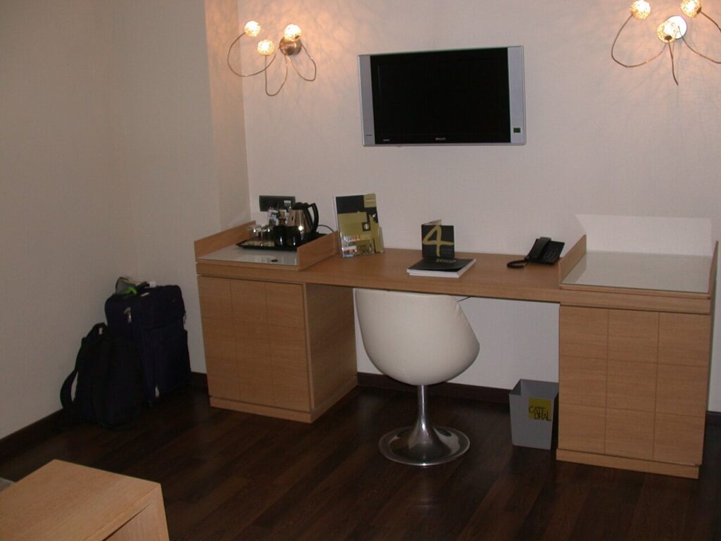 Illustratieve demofoto: Hotel Barcelona Catedral Desk 2010